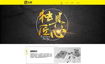 自贡黑羽网络网页制作案例-湖南长沙全格品牌设计